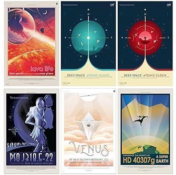 【送料無料】D☆DATE 掲載ページ（ポスターサイズ）#7782 Amazon.co.jp: NASA JPL 宇宙旅行ポスター (18ポスターすべて